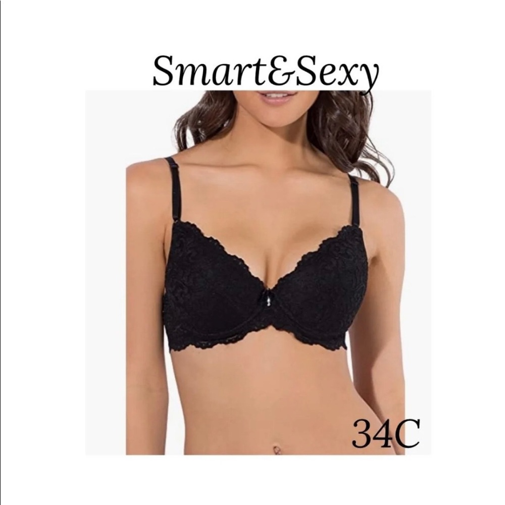 Smart & Sexy Women's Signature Lace Push-up Bra
